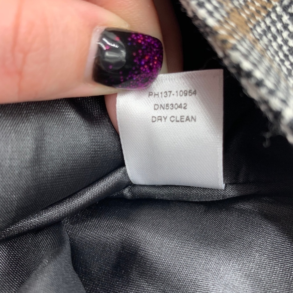 Pendleton Black, White & Brown Plaid Pattern Pants - Picture 5 of 5